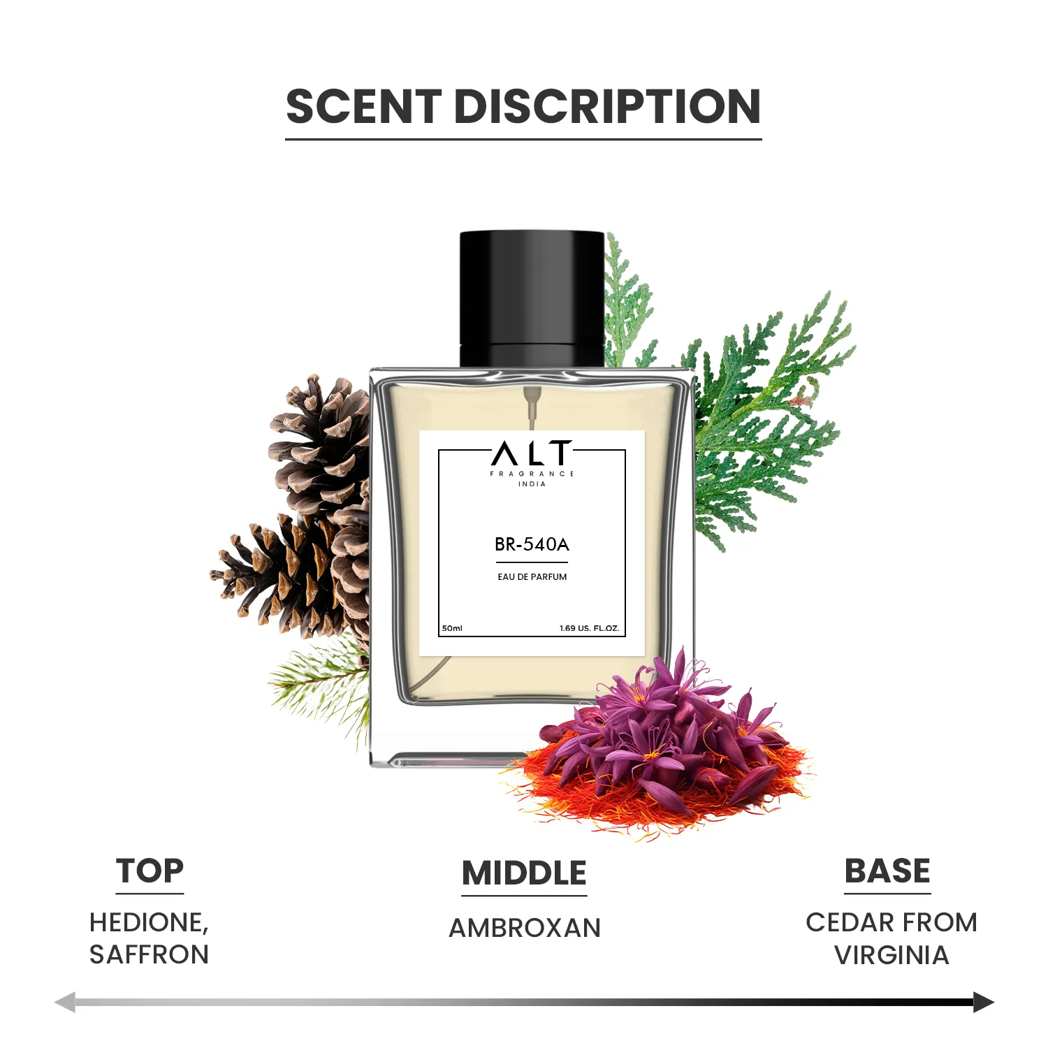 BR 540A - EDP Inspired Perfume for Men - Image 4