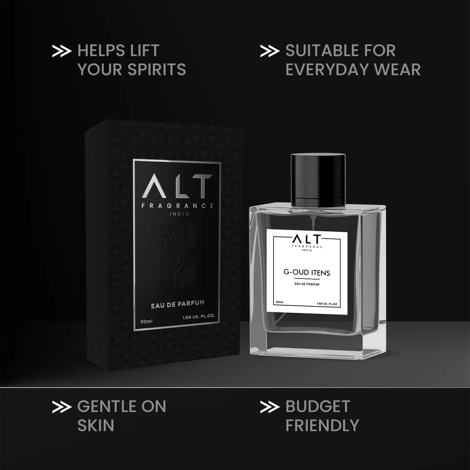 Gussi Oud Intens - EDP Inspired Perfume for Men - Image 6