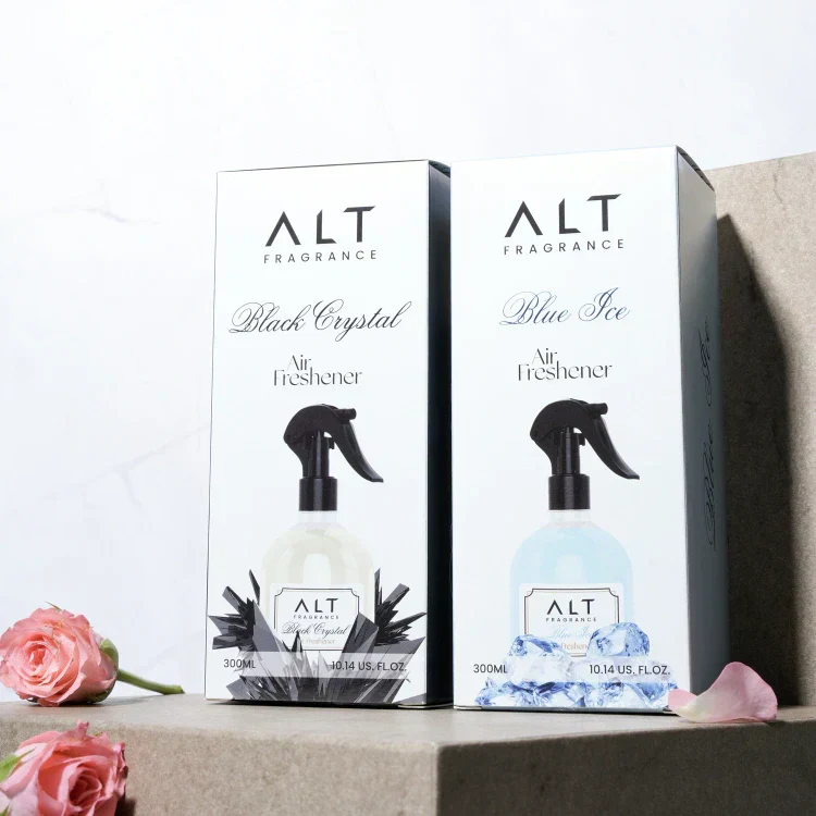 (Pack of 2)  Blue Ice & Black Crystal - Air fresheners (300 ML x 2) - Image 11