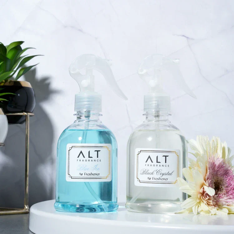 (Pack of 2)  Blue Ice & Black Crystal - Air fresheners (300 ML x 2) - Image 4