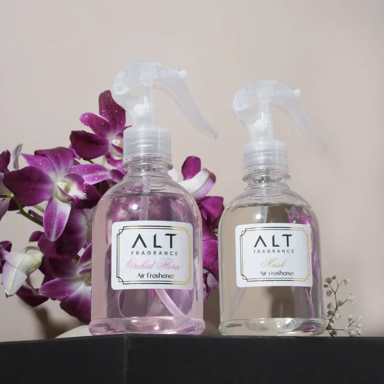 (Pack of 2) Musk & Orchid Flora - Air fresheners (300 ML x 2) Info - Image 6